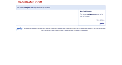 Desktop Screenshot of cashgame.com